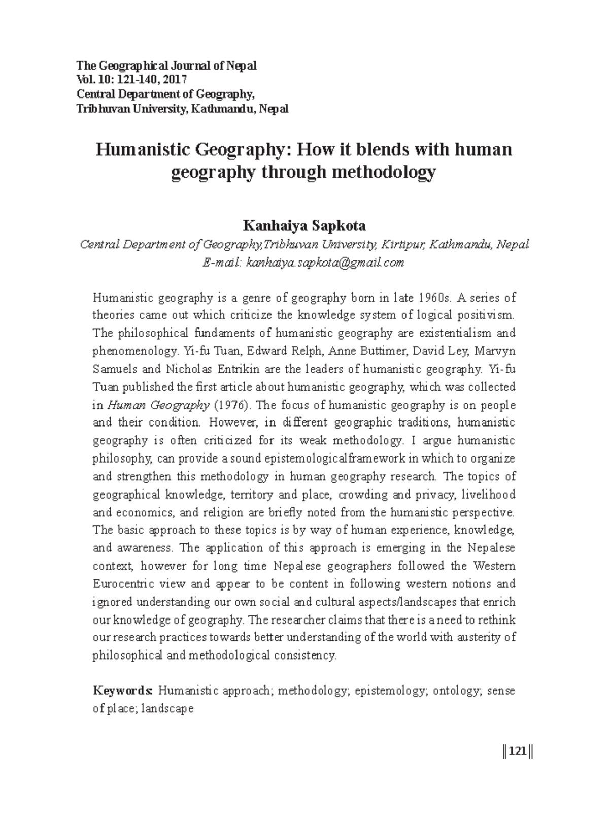 14147 - Asdf - Humanistic Geography: How It Blends With Human Geography ...