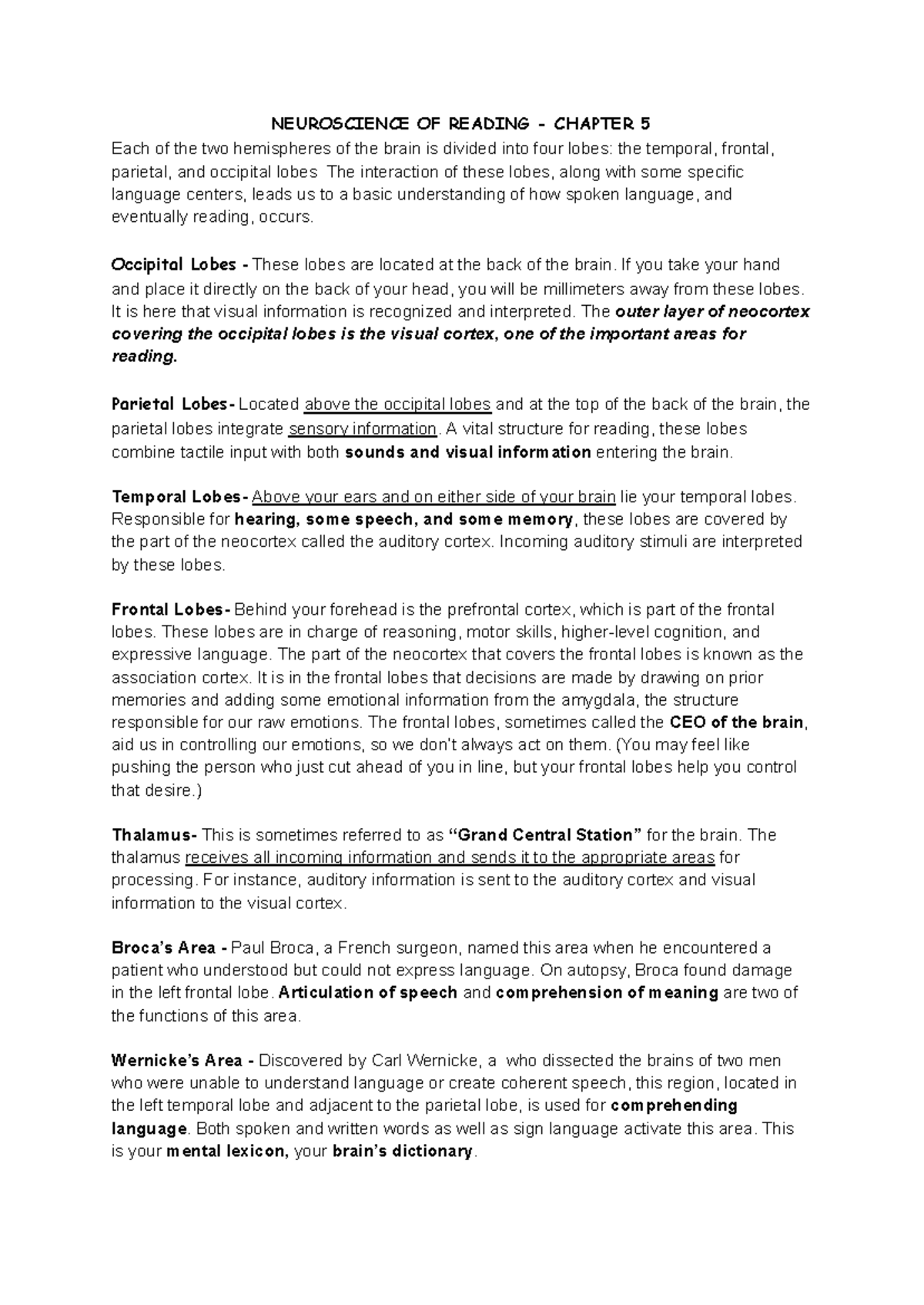 Reviewer READ100 - Lecture notes in Neuroscience of Reading and Reading ...