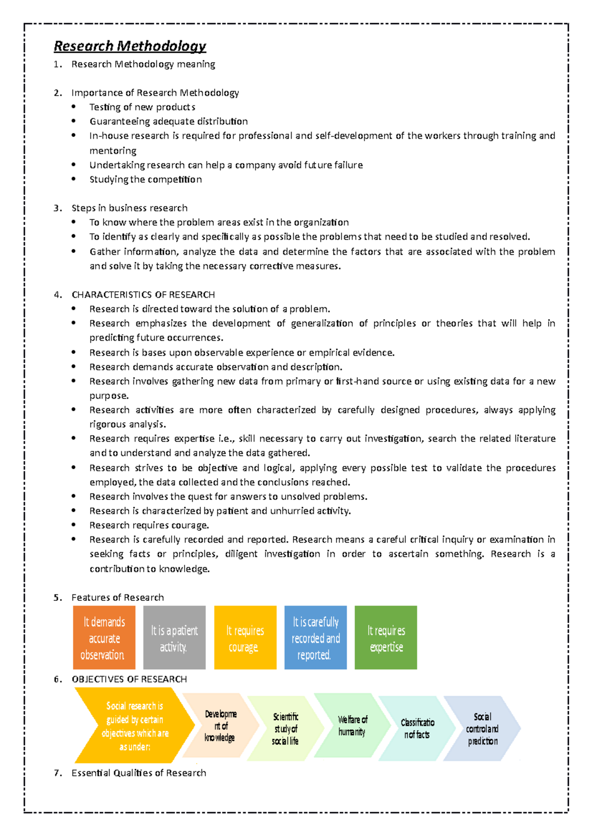 importance of research report in research methodology