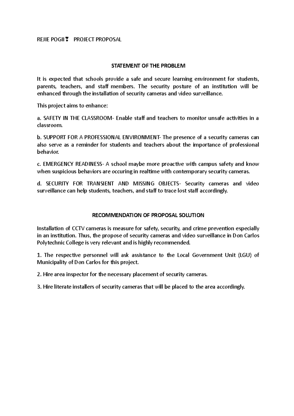 Local media 4590909434415707609 - REJIE POGII ️ PROJECT PROPOSAL ...