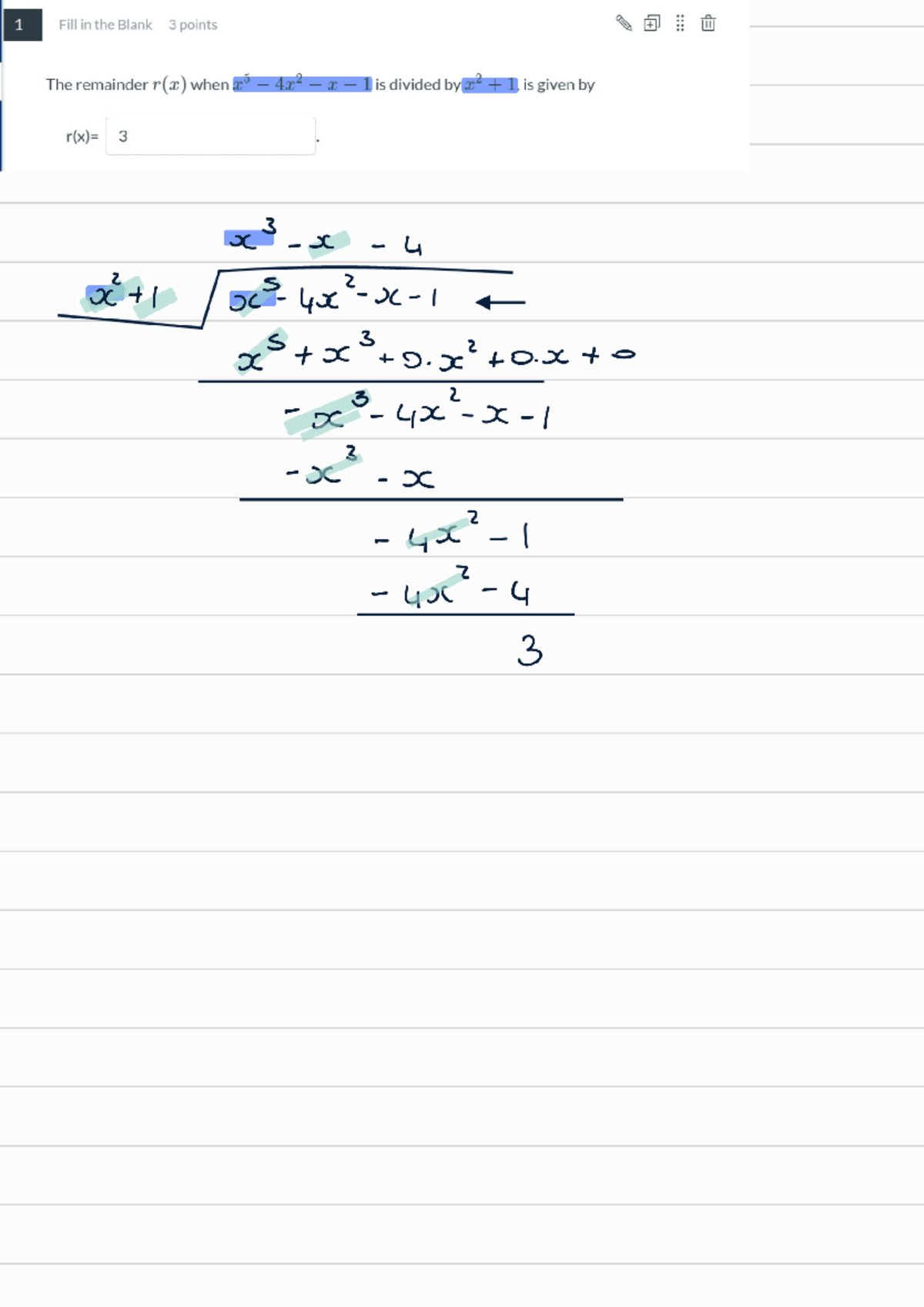 Feedback Solutions Alg Week 1&2 Quiz 2022 - MATH1042A - Engineer - Studocu