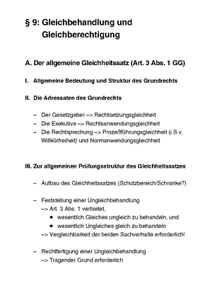 Grundrechtsprüfung Schemata - GRUNDRECHTSPRÜFUNG 1) WELCHES GRUNDRECHT ...