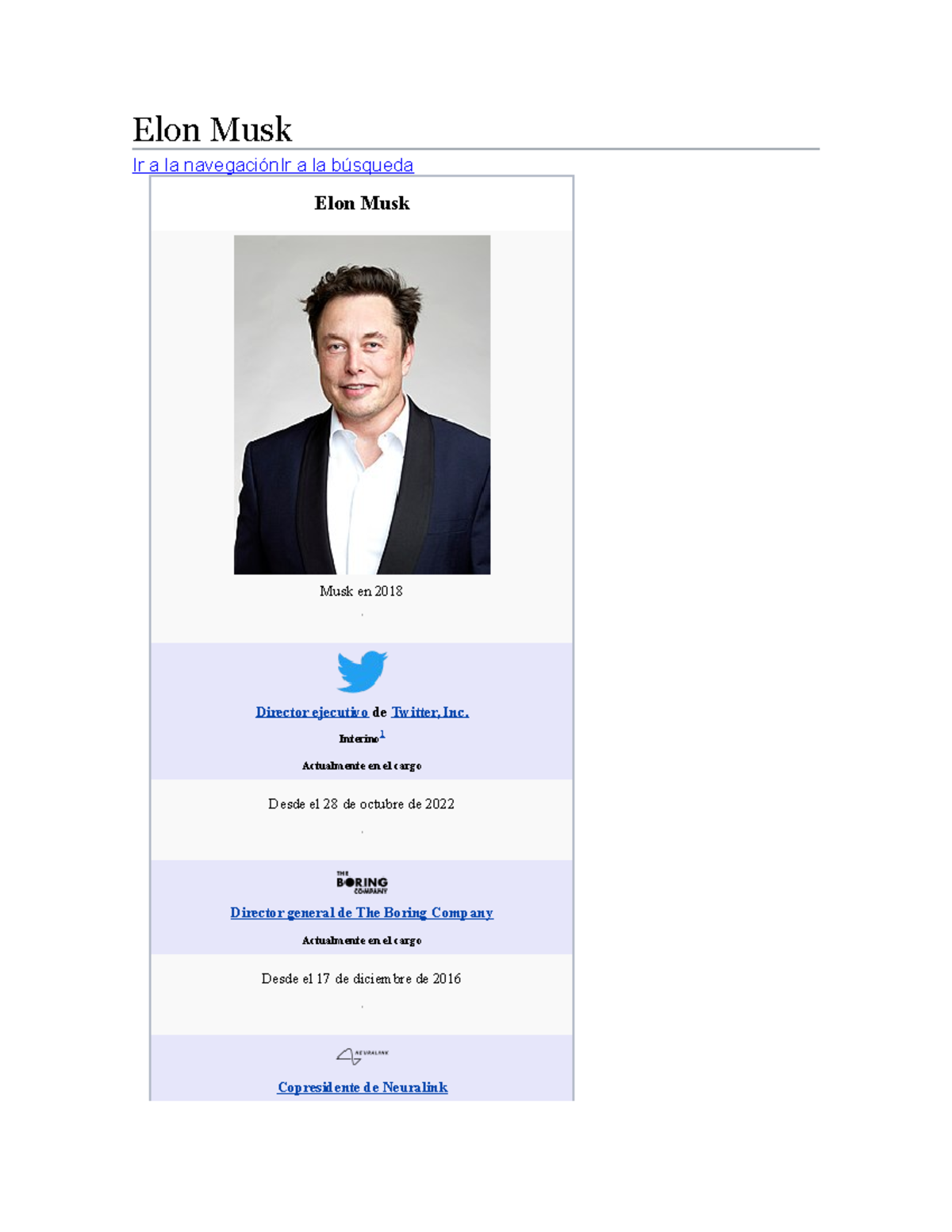 Elon Musk - bibliografía de elon mosk - Elon Musk Ir a la navegaciónIr ...
