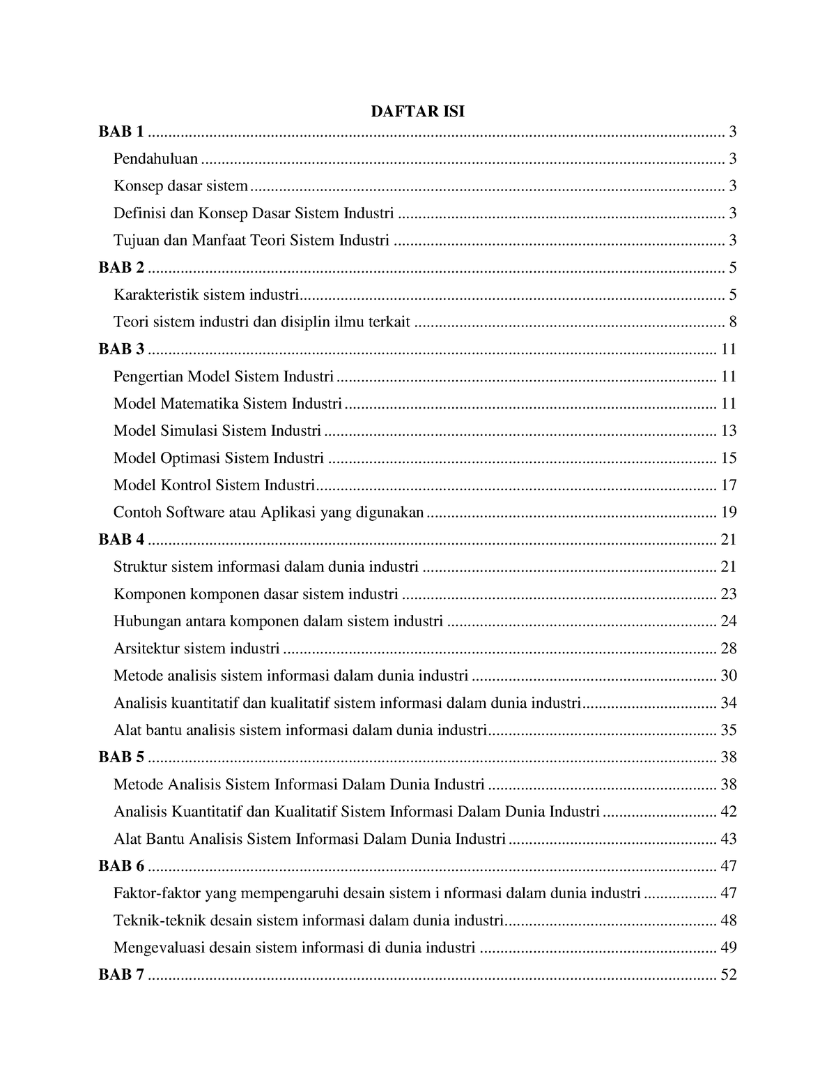 Tugas SP Sistem Terdistribusi - DAFTAR ISI BAB Pendahuluan Konsep Dasar ...