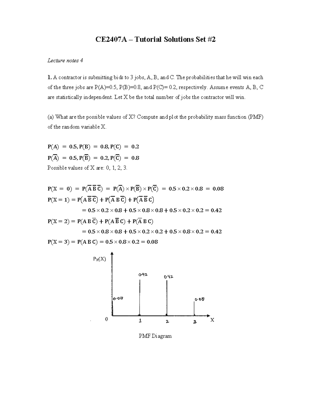 AY23/24 Sem 1 Tutorial Solutions for Set 2 - CE2407A – Tutorial ...