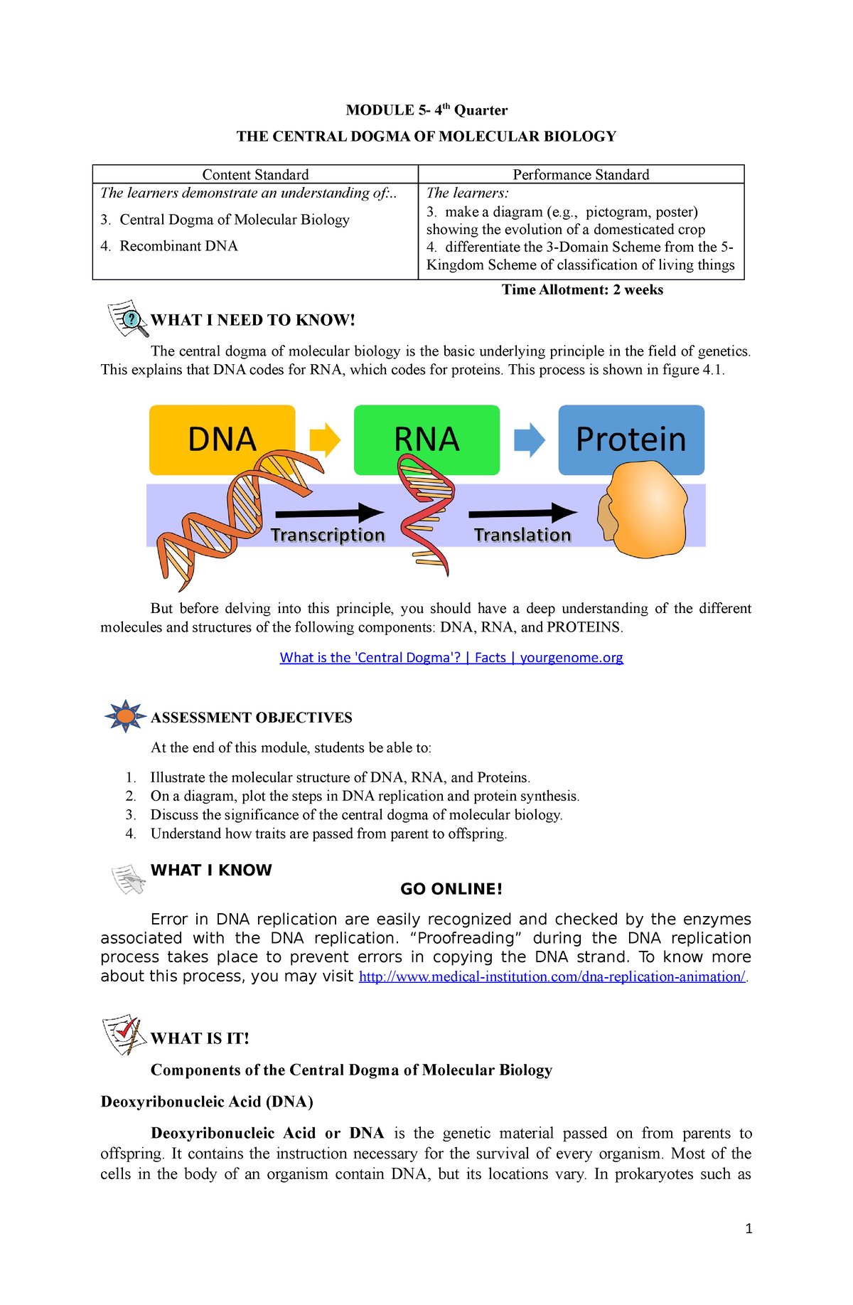 General Biology 2 M5 To add the learning MODULE 5 4th Quarter THE