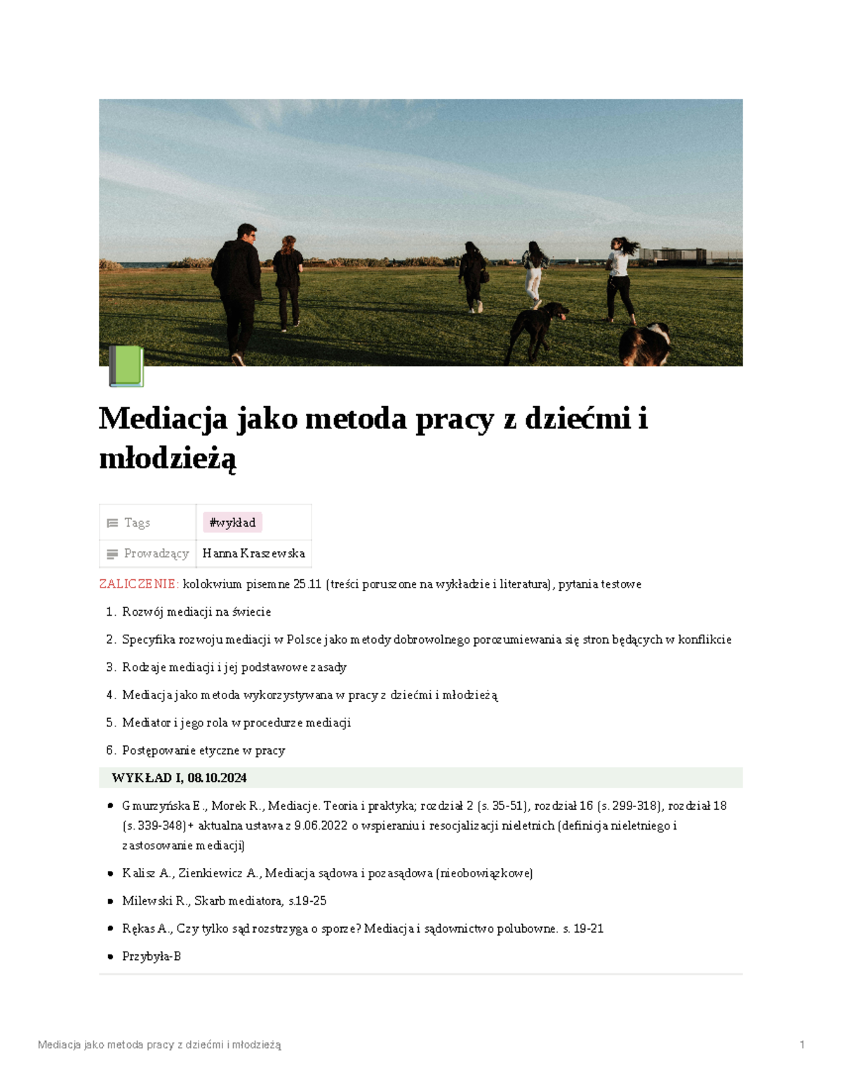 Wywiad Diagnostyczny Z Dziećmi I Młodzieżą www.studocu.com