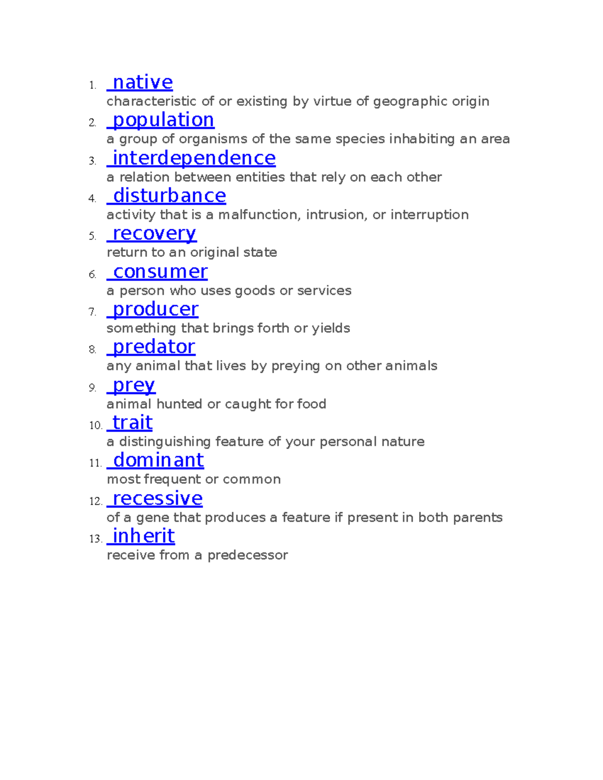 Sci 4 - Chem notes - 1. native characteristic of or existing by virtue ...