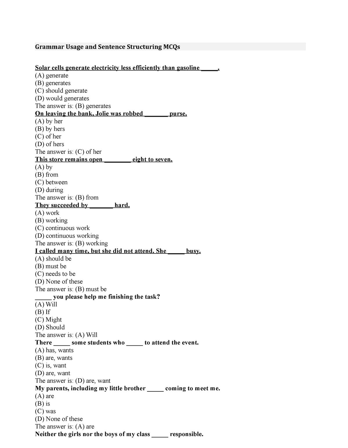 grammar-usage-and-sentence-structuring-mcqs-a-generate-b