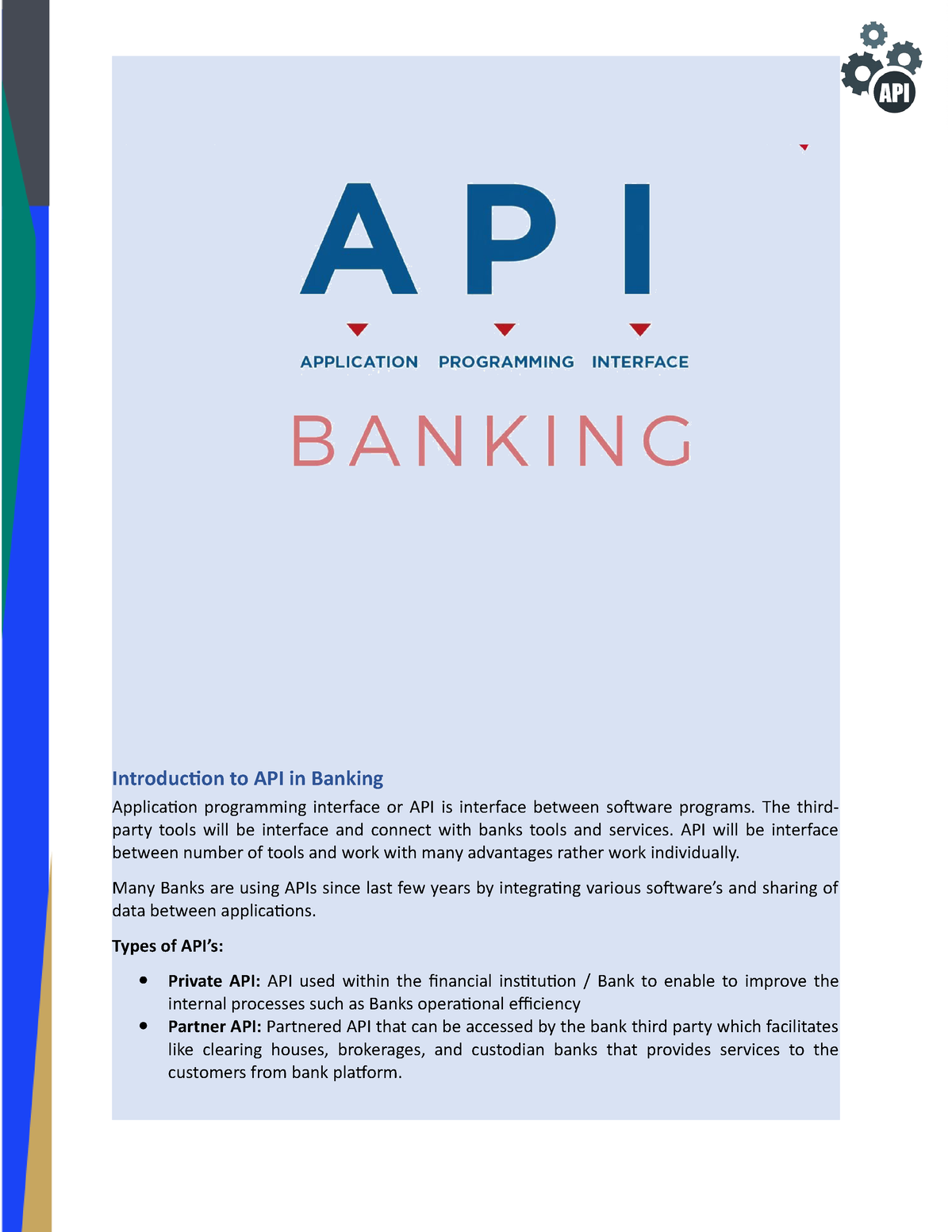 API In Banking Technologies Introduction To API In Banking   Thumb 1200 1553 