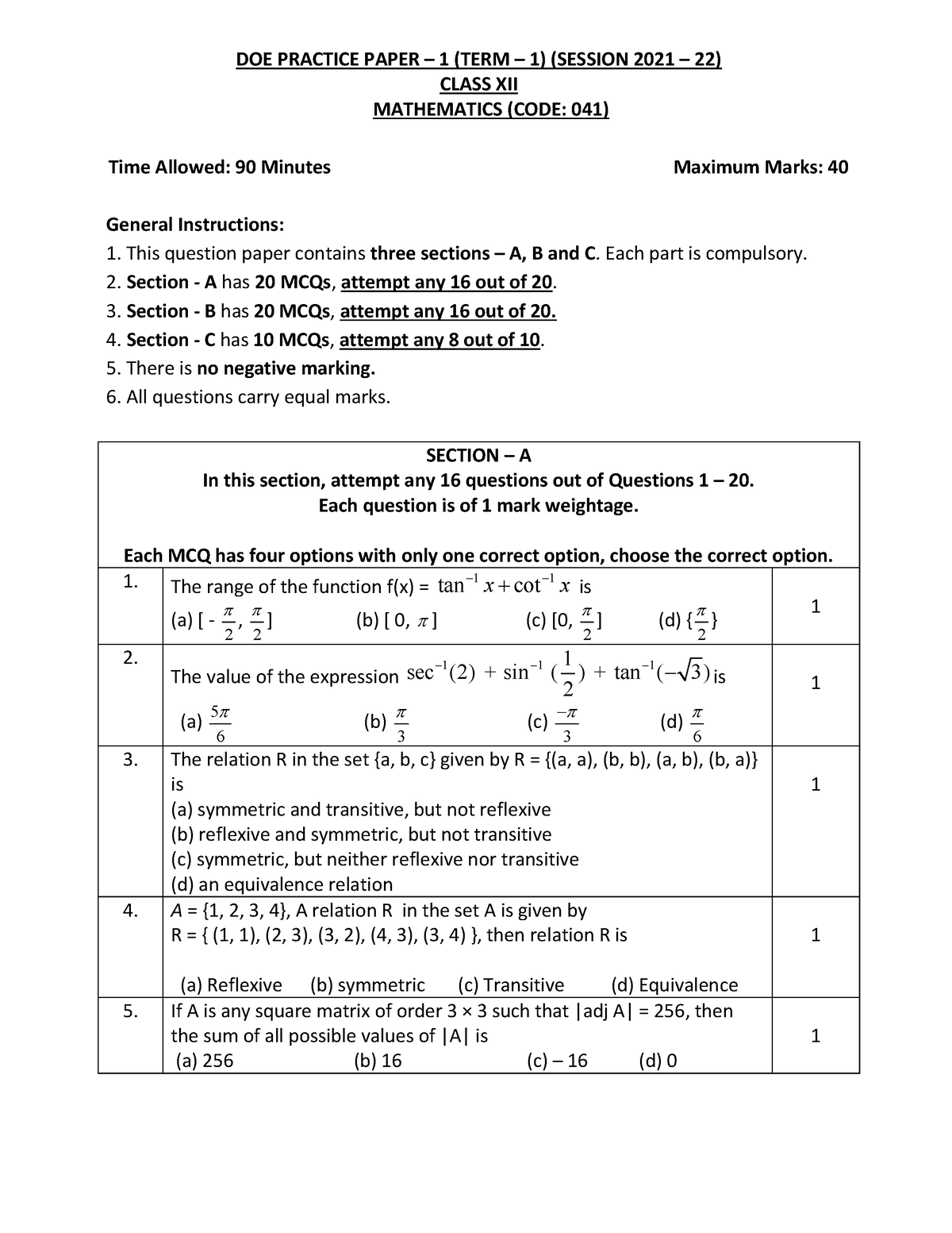 class-12mathematics-practice-paper-01-doe-practice-paper-1-term