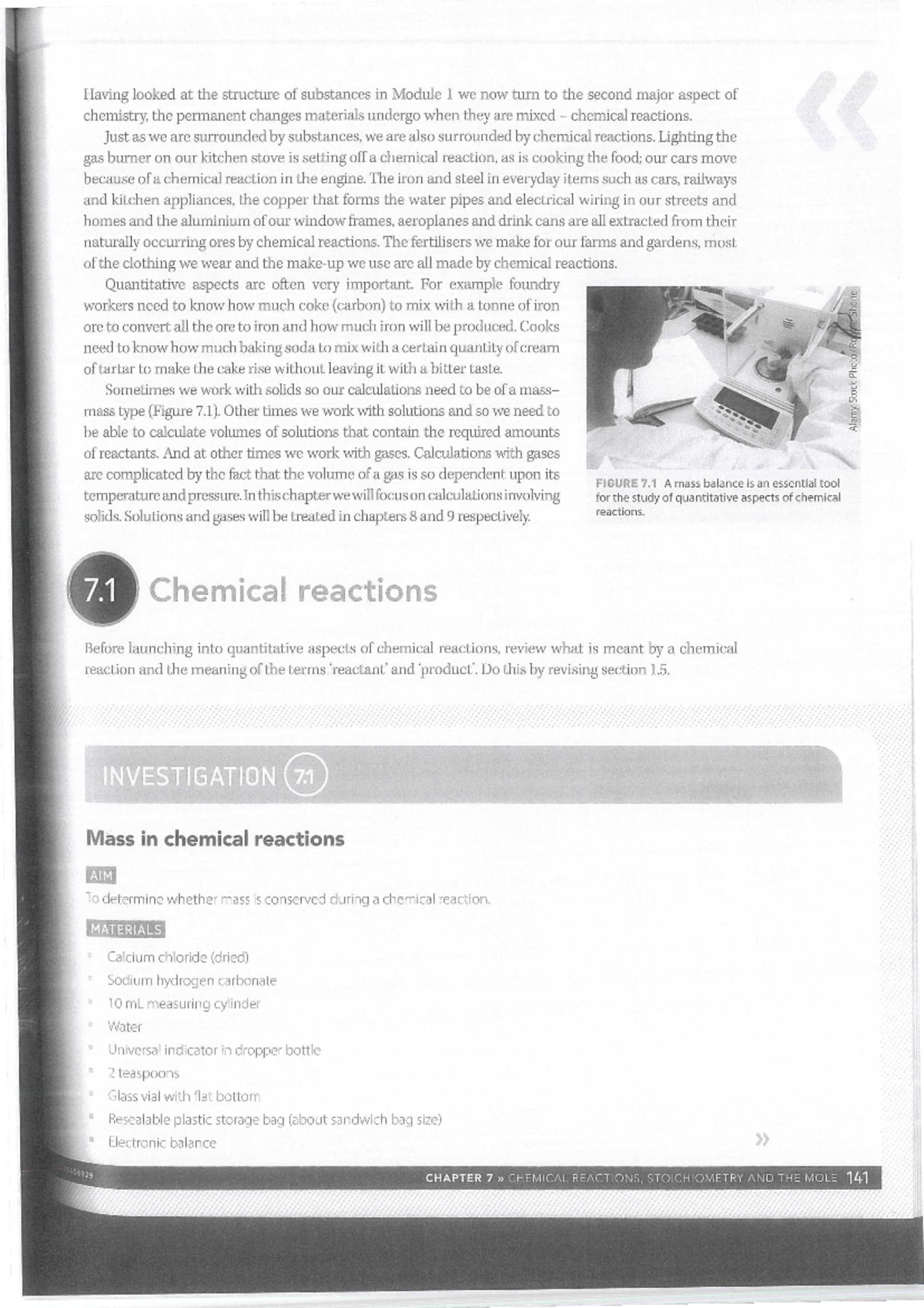 Booklet part 2 - Having looked at the structure of substances in Module ...