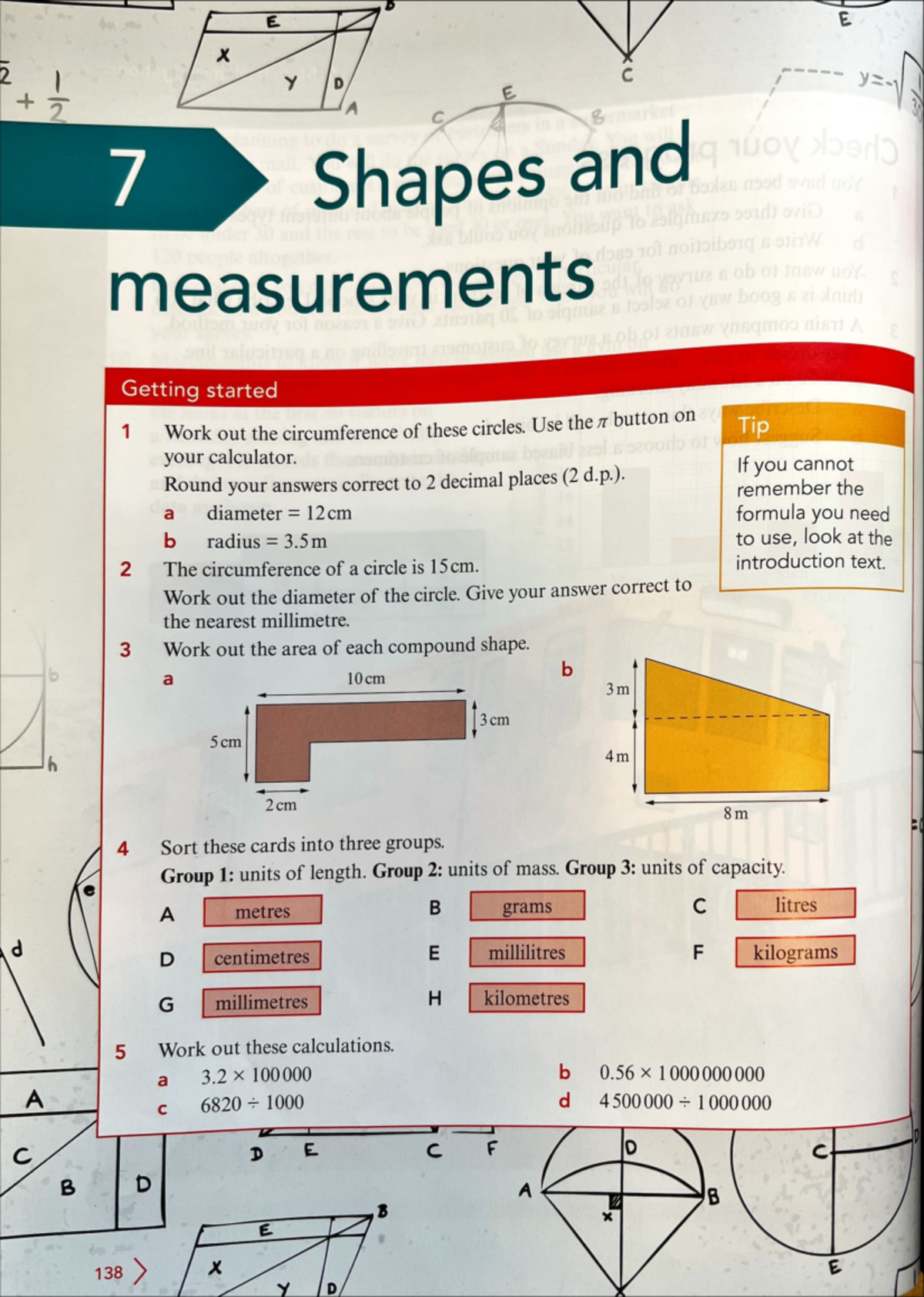 Shapes and Measures - Mathematics: Analysis and Approaches SL - Studocu