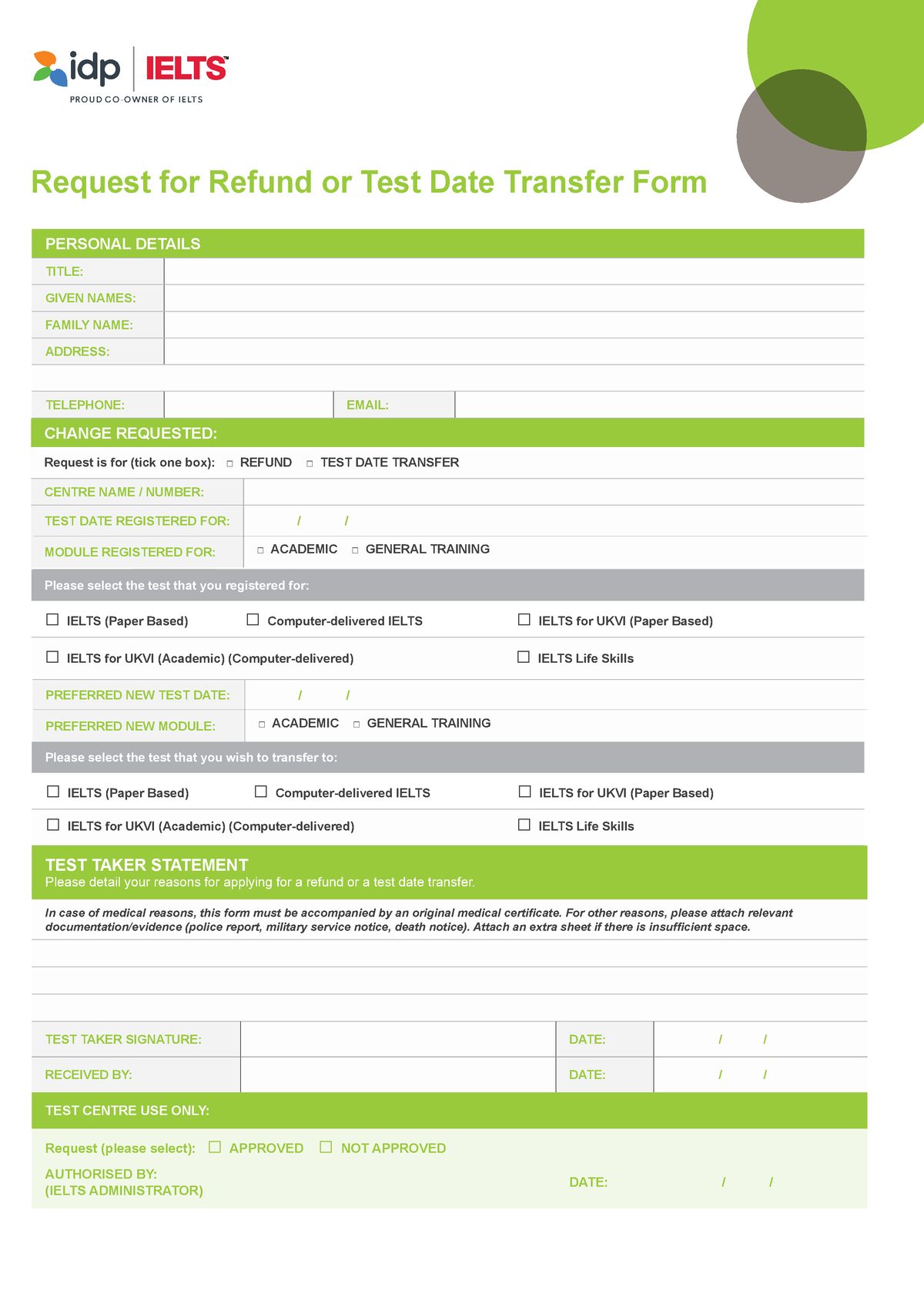 Ielts Idp Speaking Test Date