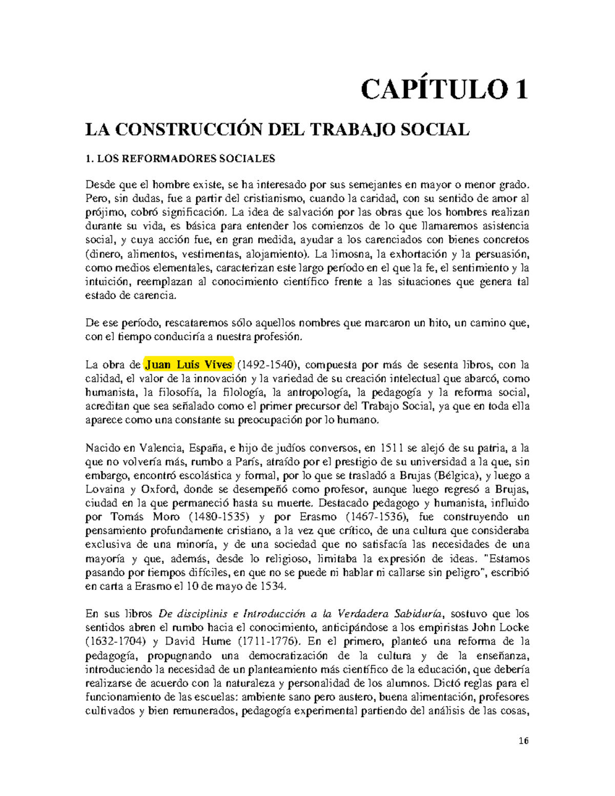 Pensar el Trabajo social-Kisnerman pag 16 a 26 año 2021 - CAPÍTULO 1 LA ...