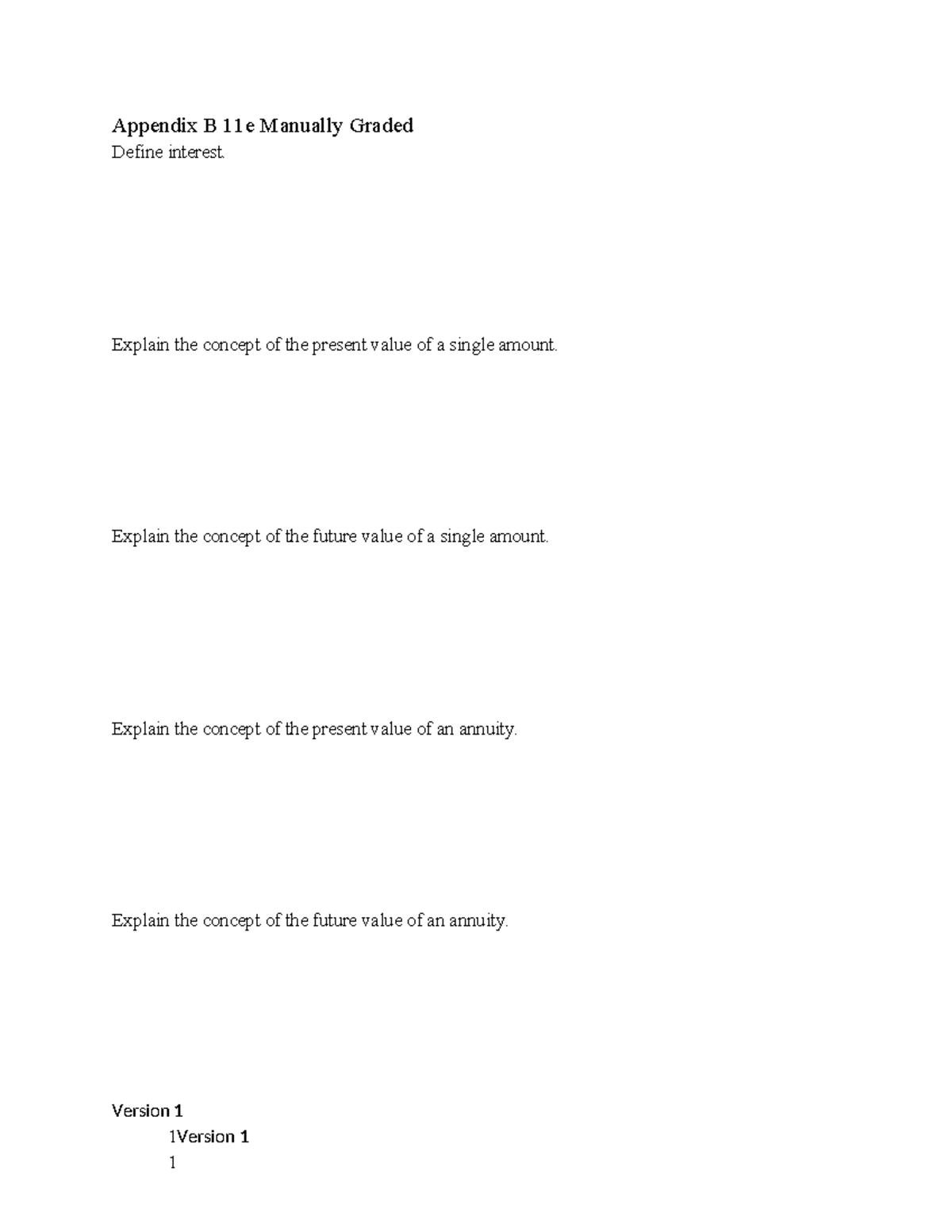 Appendix B 11e - version 1 - Appendix B 11e Manually Graded Define ...