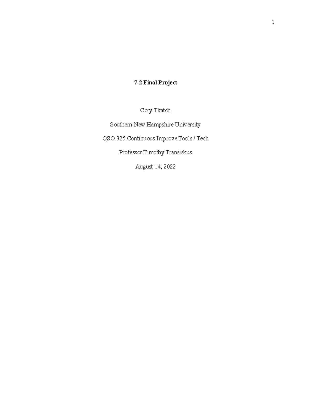 7-2 Final Project - Caesars Entertainment - 7-2 Final Project Cory ...