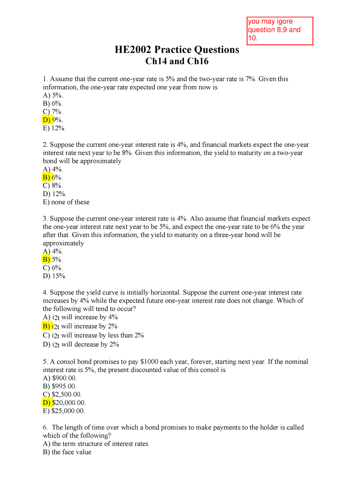 Practice Ch14 Ch16 Solution - HE2002 Practice Questions Ch14 And Ch ...