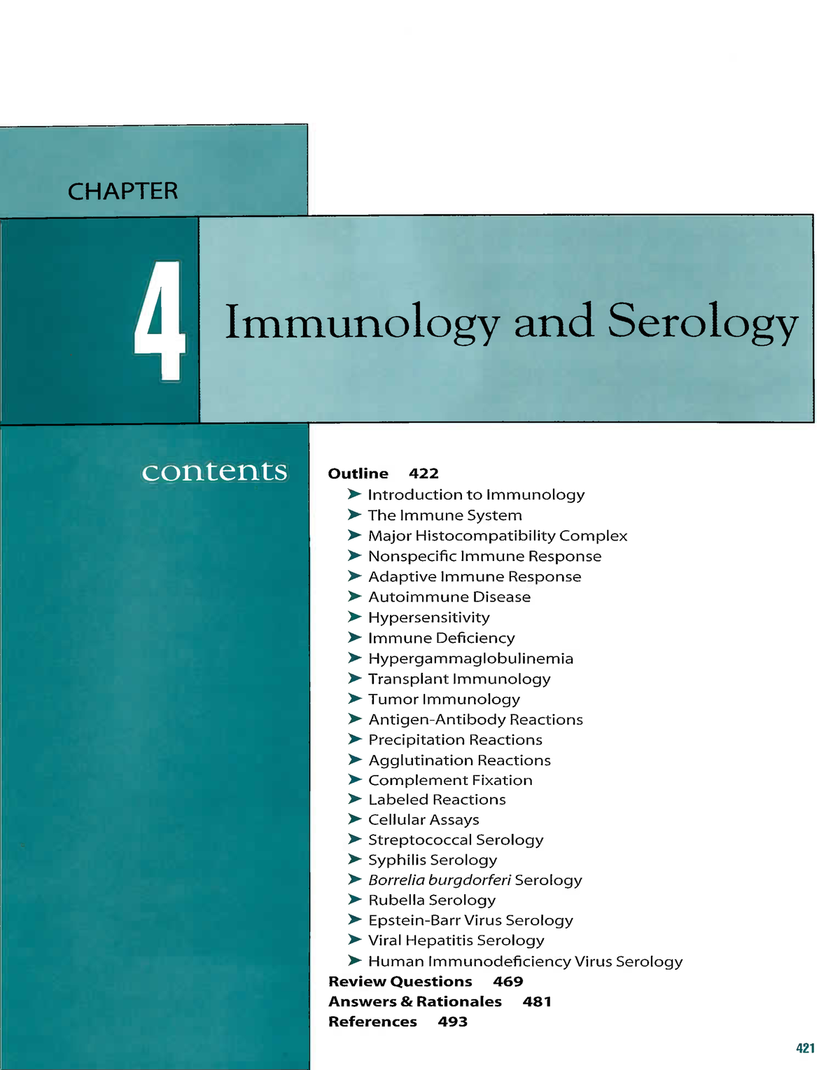 Chapter 04 - Immunology And Serology - CHAPTER Immunology And Serology ...