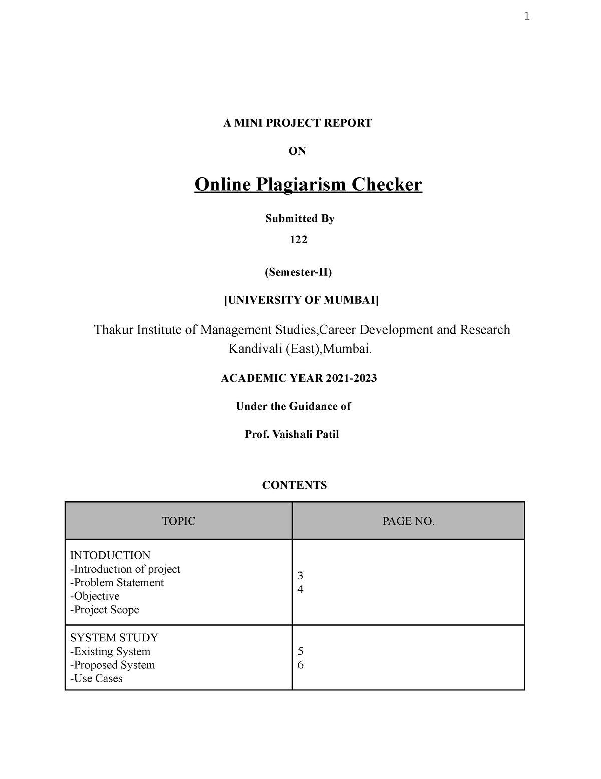 online assignment plagiarism checker project using machine learning