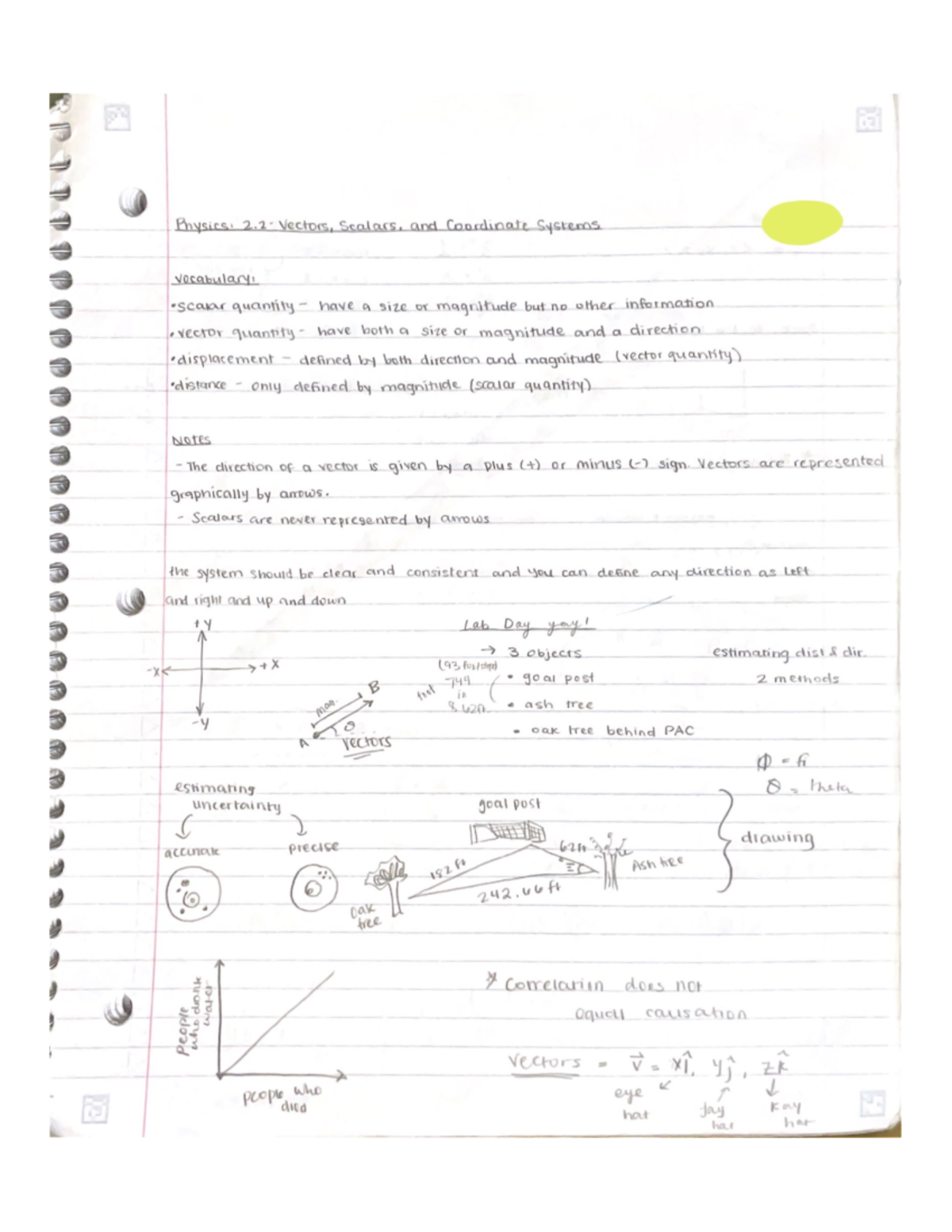 physics-vectors-scalars-and-coordinate-ph-1113-studocu