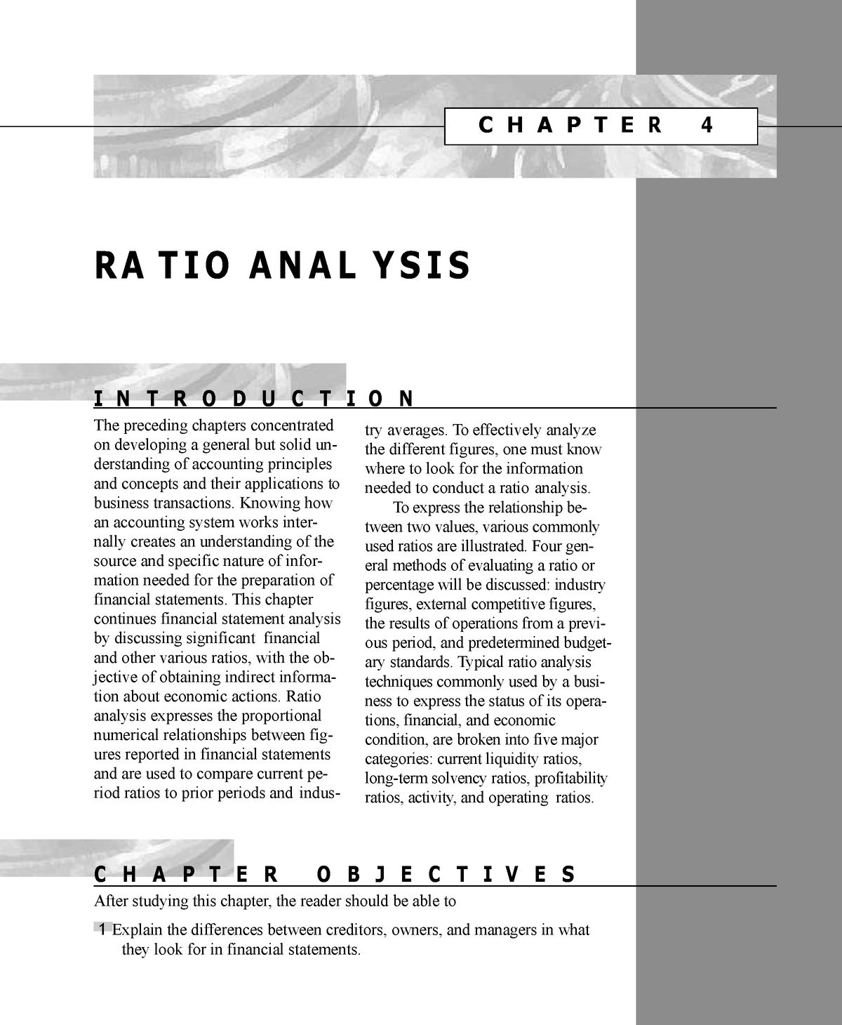 chapter-4-ratio-analysis-c-h-a-p-t-e-r-4-r-a-t-i-o-a-n-a-l-y-s-i-s