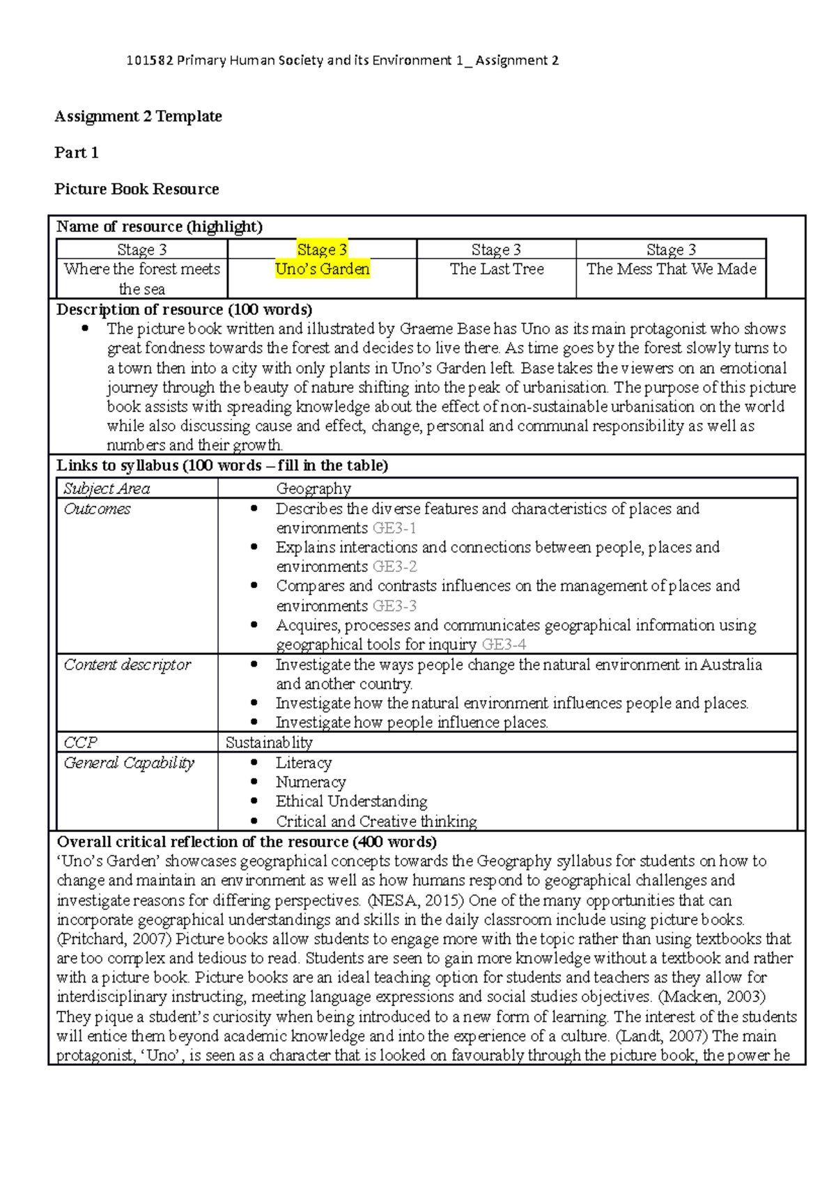 assignment-two-hsie-work-assignment-2-template-part-1-picture-book