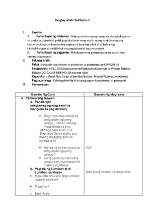 Cot english 5 4th qtr - Thanks - Grades 1 to 12 DAILY LESSON LOG School ...