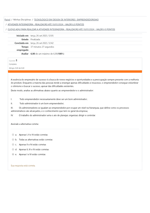 Solved Para Entendimento Da Importncia Do Plano De Carreira