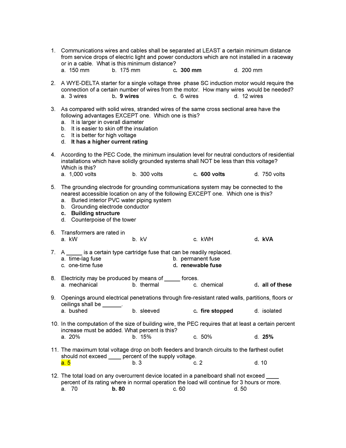 philippine-electrical-code-reviewer-communications-wires-and-cables