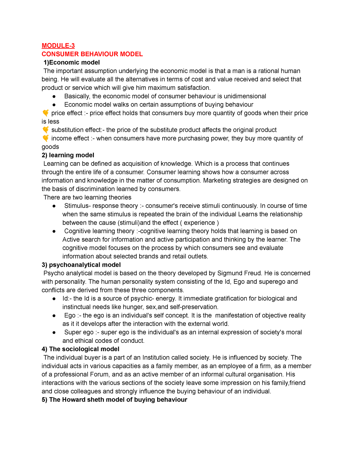 Cb(module 3) - Consumer Behavior Bba Semester 3 - MODULE- CONSUMER ...