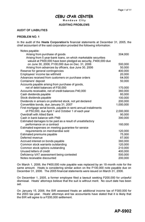 Ap-5902 liabilities - review material