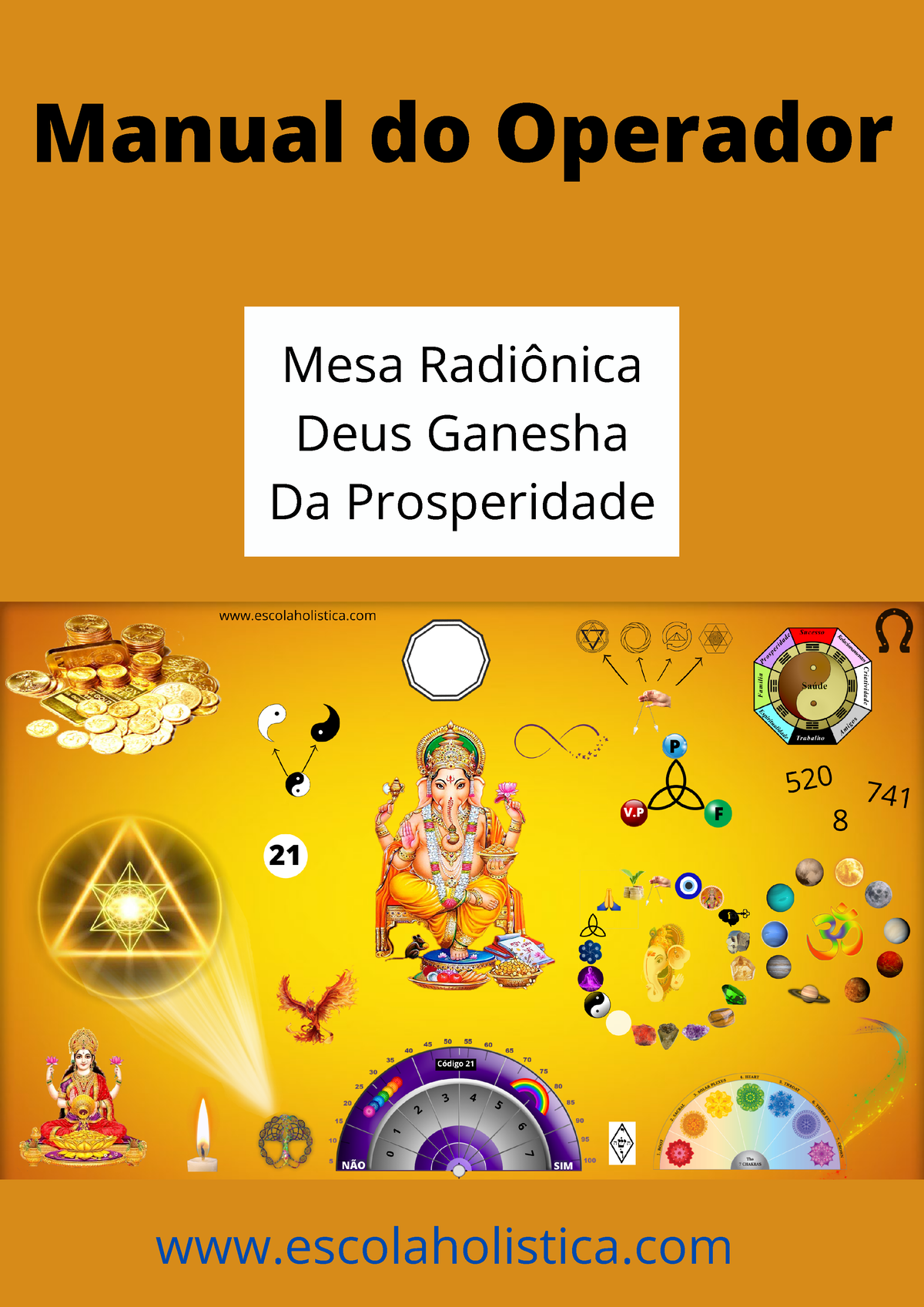 Sessão de Mesa Radiônica de Ganesha para a Prosperidade à Distância • Guia  da Alma