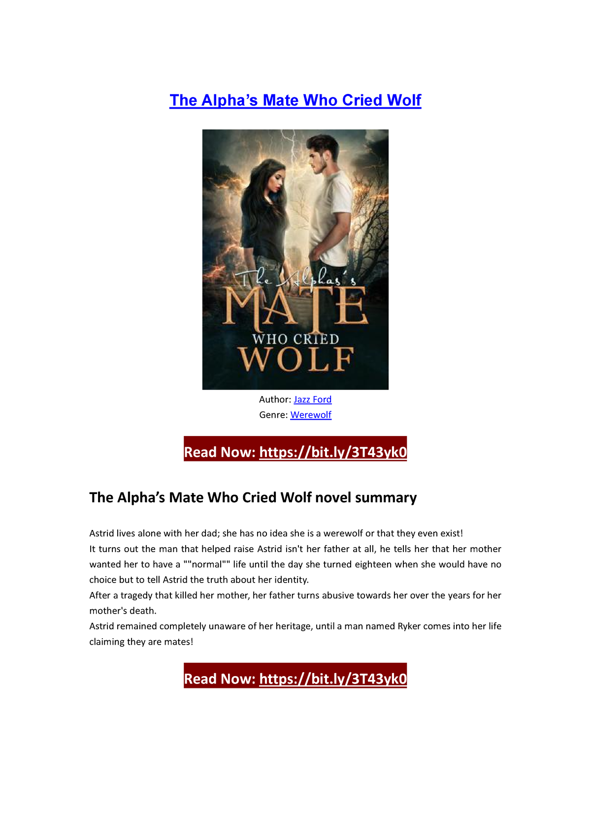 The alphas mate who cried wolf free download adobe reader 9.5 free download for windows 7 full version