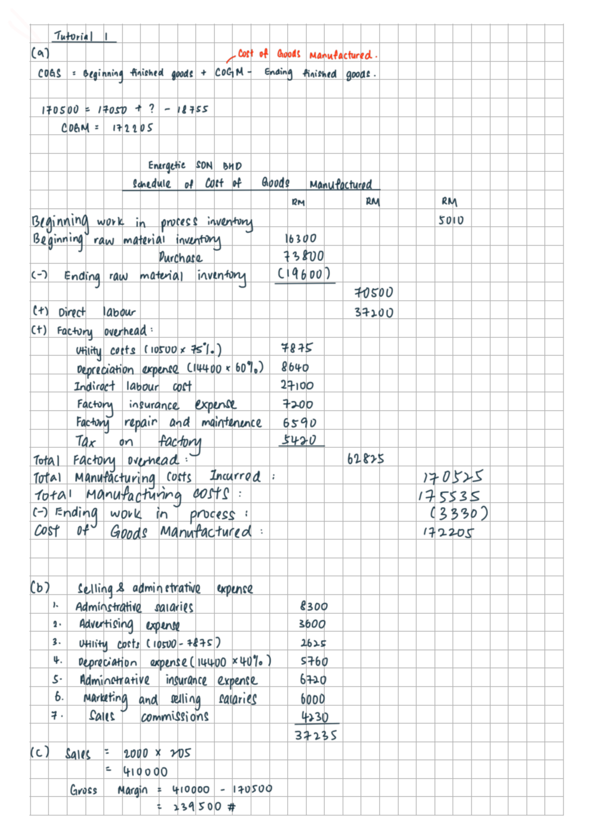 Tutorial 1 - Financial Accounting - Studocu