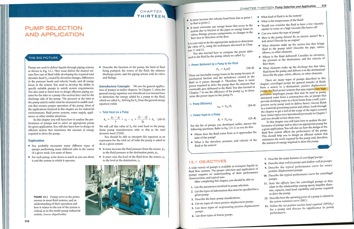 Mott Chapter 13 - PUMP SELECTIONyxutsrponliedcaNIEDCA ...