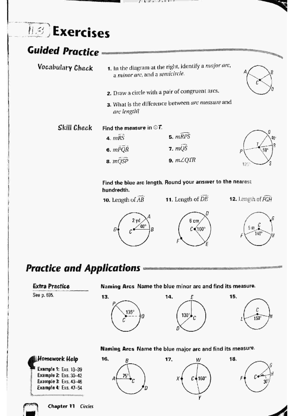 arc-length-and-sector-area-practice-mat-307-studocu