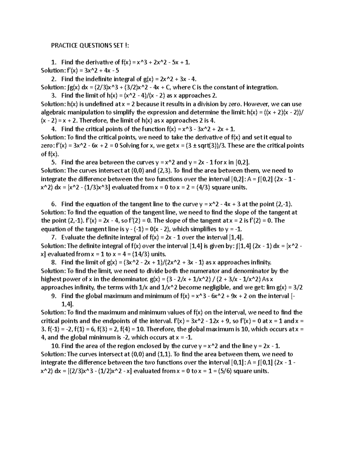 cal1-practice-questions-set-i-practice-questions-set-find-the