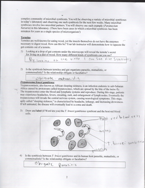 Bio152 Lab 1 - Hdjdbd - BIO 150 - Studocu