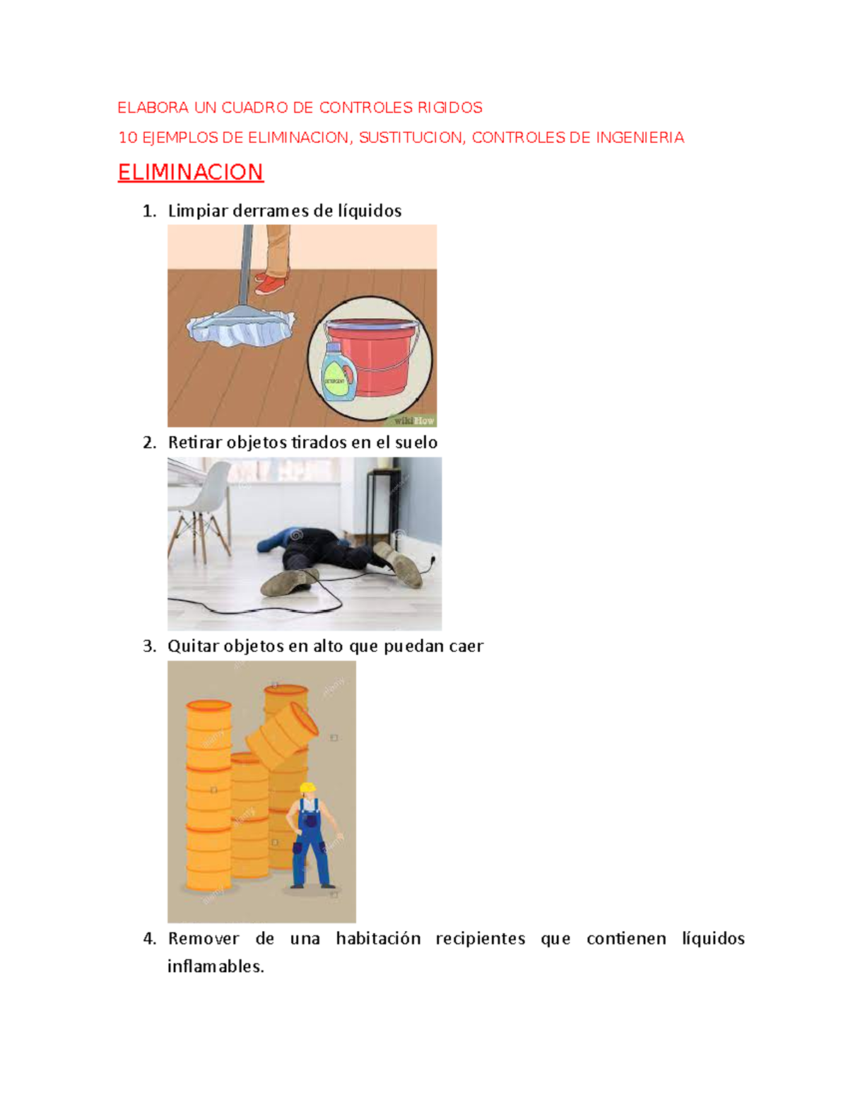 ejemplos de liquidos inflamables