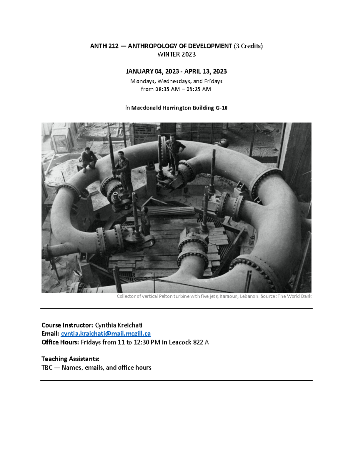 ANTH212 Winter Syllabus - ANTH 212 — ANTHROPOLOGY OF DEVELOPMENT (3 ...