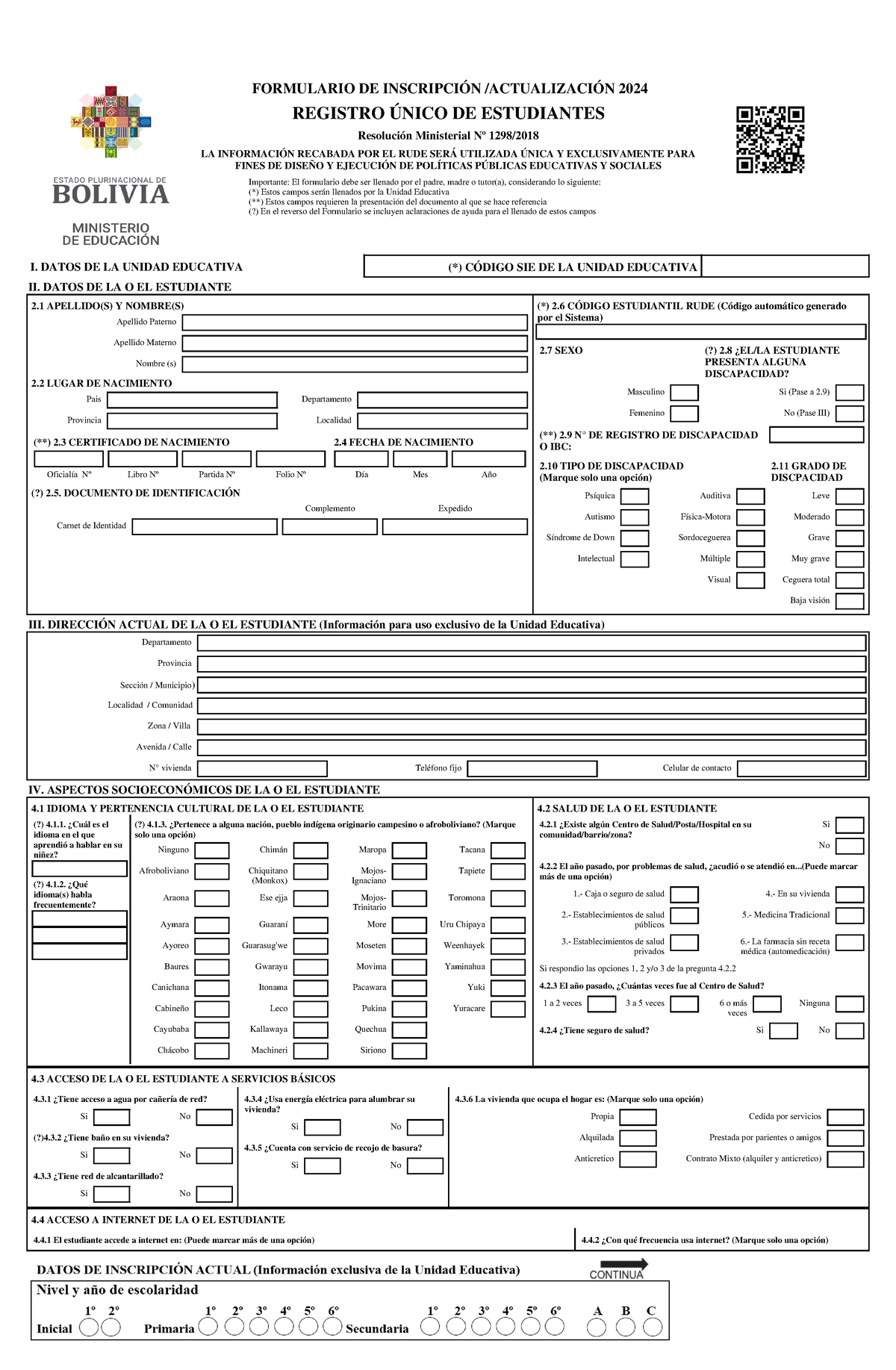 RUDE 2024 Formularioa Rude FORMULARIO DE INSCRIPCI N ACTUALIZACI N   Thumb 1200 1835 