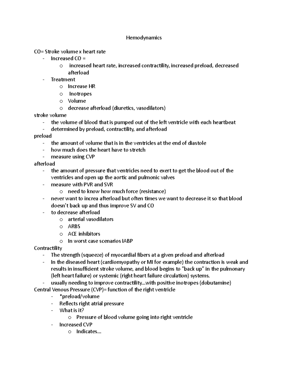 hemodynamics-hemodynamics-co-stroke-volume-x-heart-rate-increased