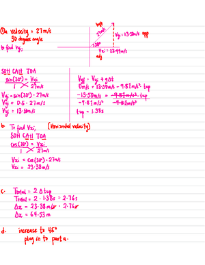 Angular Kinetics AND Torque Study Guide - KNES 311 STUDY GUIDE Chapters ...