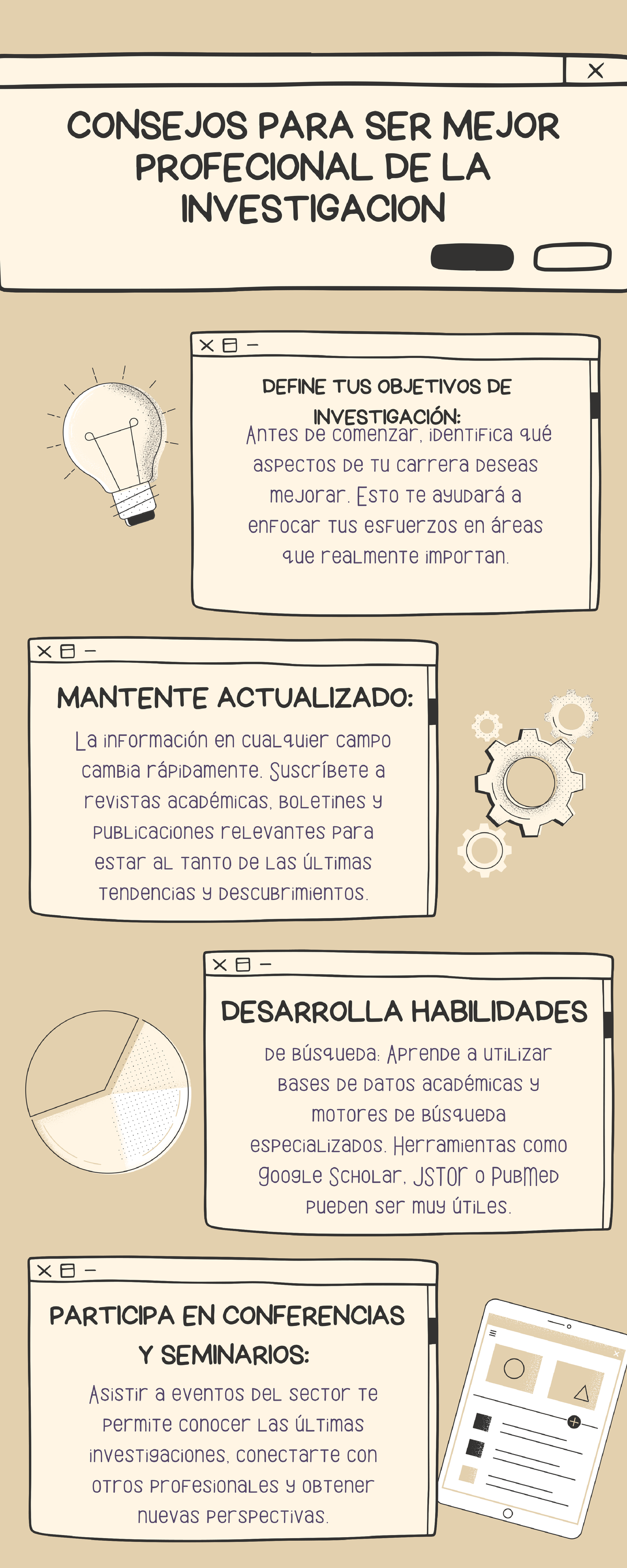 Infografia sobre consejos para ser un mejor profecional - X CONSEJOS ...