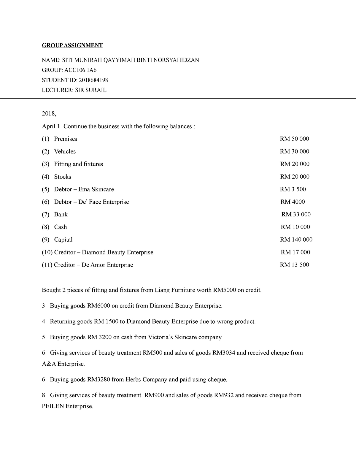 acc106 group assignment