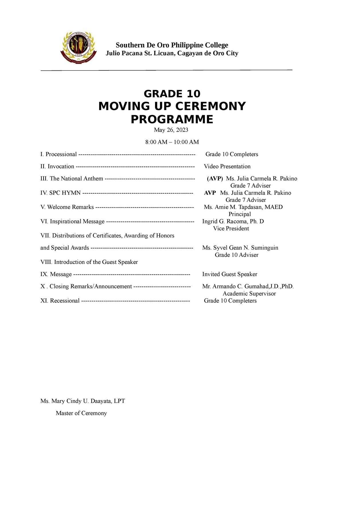 moving-up-ceremony-program-sample-southern-de-oro-philippine