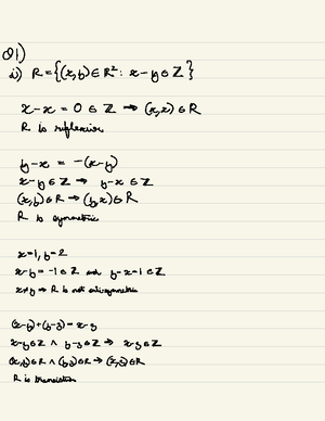 Lecture 1 Notes - Chapter 1 - Sets - MATH 2106 foundations of MathProof ...