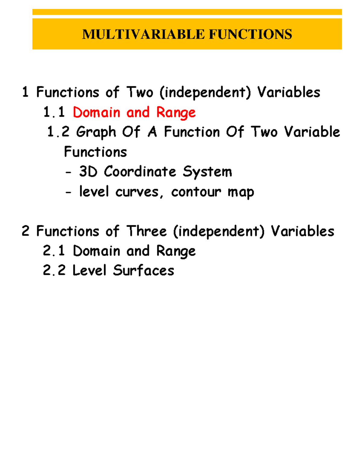 multivariable functions in matlab