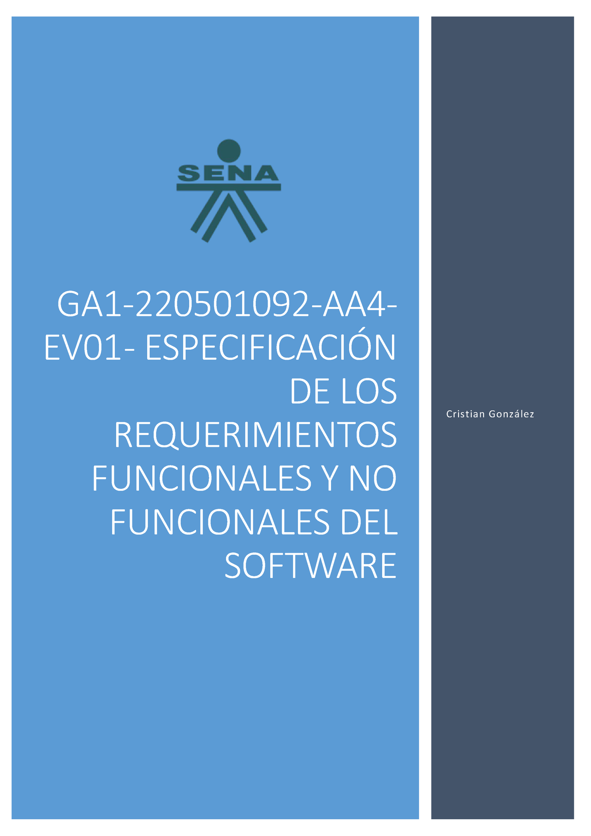 Ejemplos De Requerimientos Funcionales Y No Funcionales De Un Software